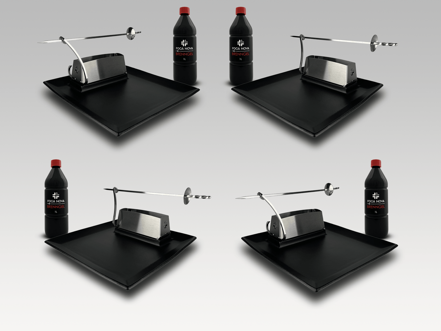 Foga Nova Tisch Grill - 4er Set - Foga Nova